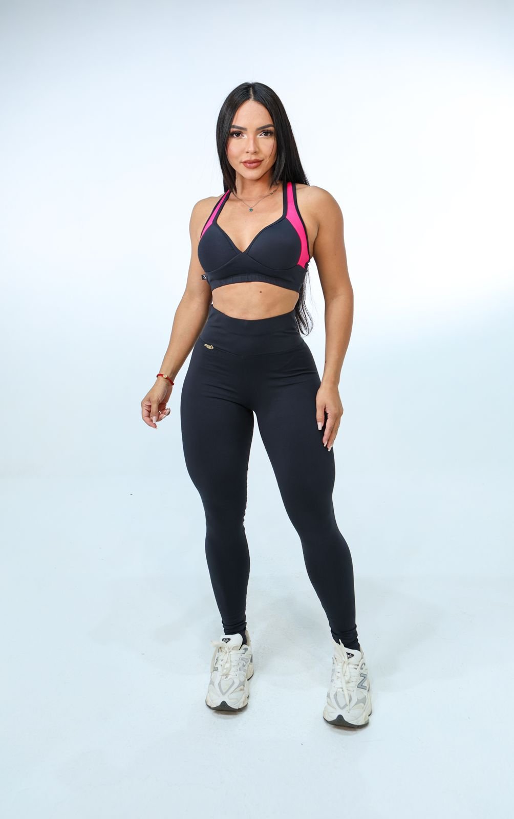 Calça Legging Poliamida Premium Zero Transparência – Cintura Alta Fitness (Veste 36 ao 46)