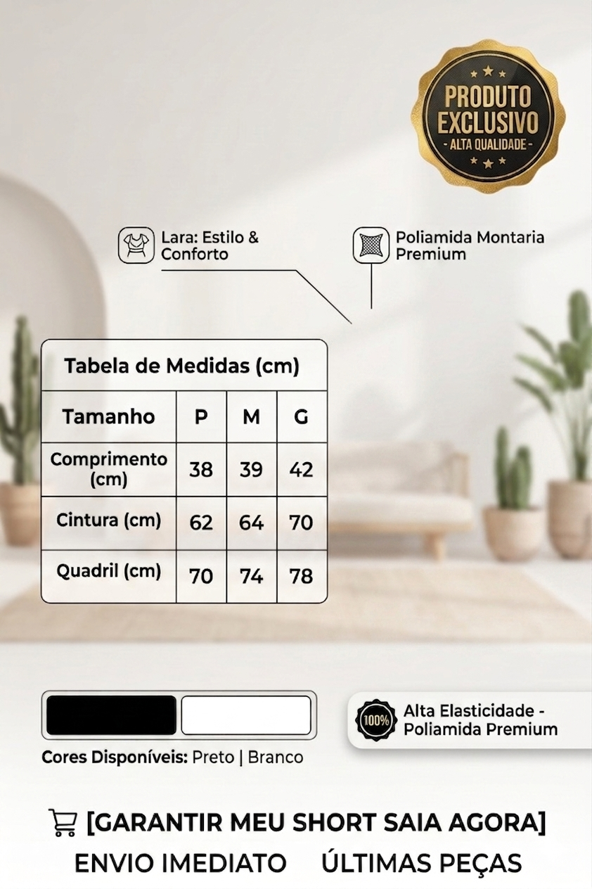 Alternative view of Conjunto Plus Size Lara com Amarração GG/EXG