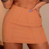 Short saia feminino, moda feminina casual