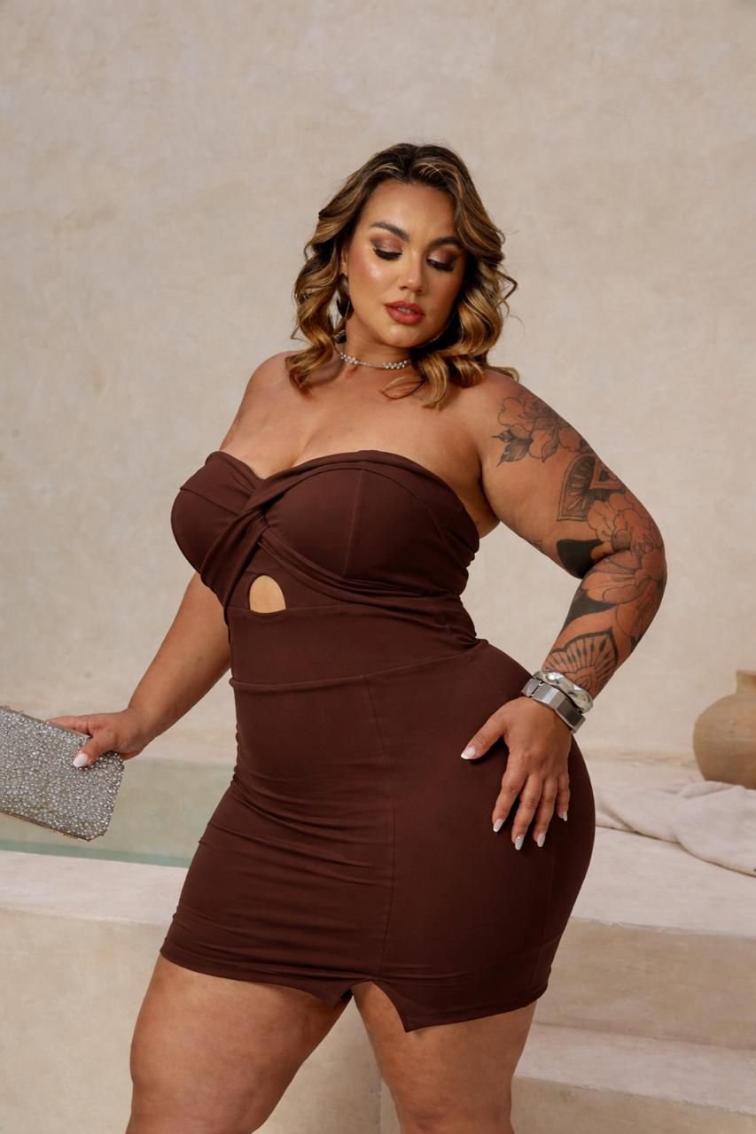 Alternative view of Macaquinho Tomara Que Caia Plus Size Modelador Poliamida Montaria Premium  GG EXG/46 Ao 52