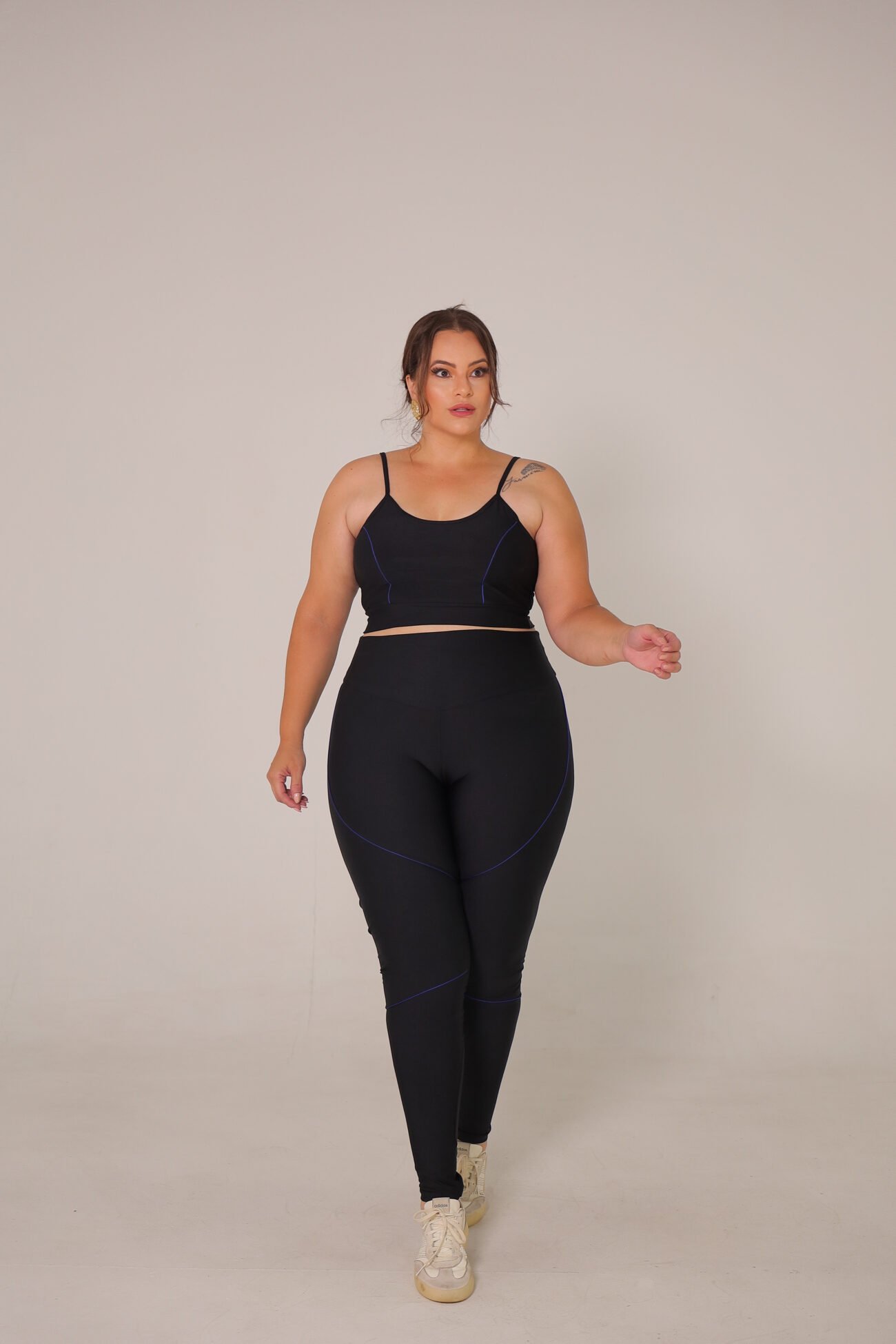 Conjunto Fitnes Plus Size Para Academia